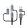 Kabel USAMS Kabel 6w1 Fast charging 240W 2m (SJ738)